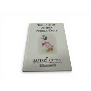 Beatrix Potter Tale of Jemima Puddle-Duck 1986 Hardcover #9 Vintage